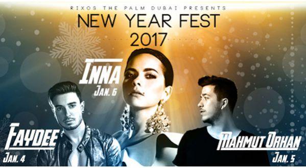 Rixos The Palm Dubai presents NEW YEAR FEST 2017