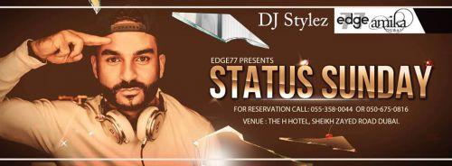 STATUS SUNDAYS AT AMIKA DUBAI / DJ STYLEZ / R&B