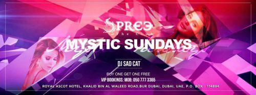 "SPREE" The Club Presents "Mystic Sunday" Featuring DJ SAD CAT