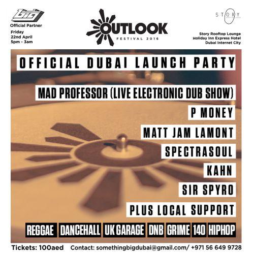 Outlook Festival Dubai Launch Party Hosted By Something Big