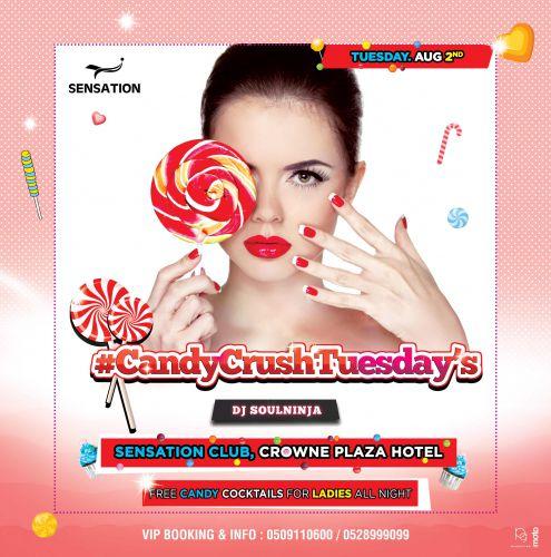 #CandyCrushTuesdays at Sensation Club