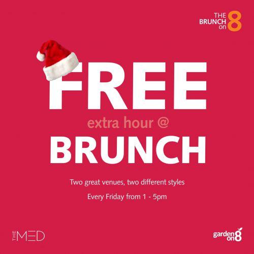 FREE extra hour @ BRUNCH