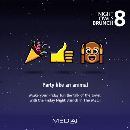 Night Owls brunch at Media One Hotel