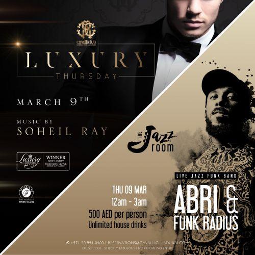 Abri & Funk Radius (LIVE) | Luxury Thursday w/ Soheil Ray