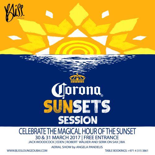 Corona Sunsets Session at Bliss Lounge