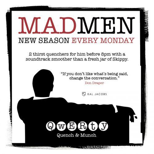 MADMEN – Men’s Nights in Qwerty
