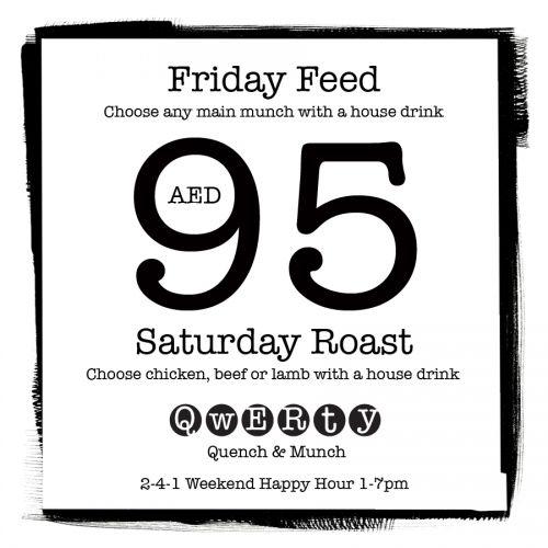 Friday Feed and Saturday roast in Qwerty