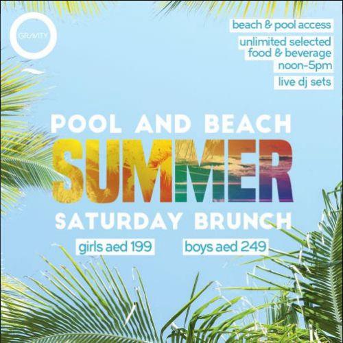 Summer Saturday Brunch - All-inclusive pool & beach brunch