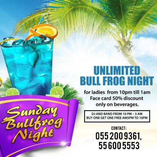Sunday Bullfrog Night