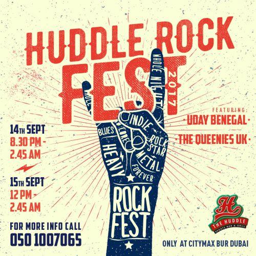 HUDDLE ROCK FEST 2017