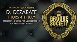 WIN ONE TABLE FOR 4 at EMBASSY - GROOVE SOCIETY
