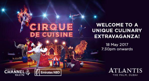 Cirque de Cuisine at Atlantis! May 18, 2017
