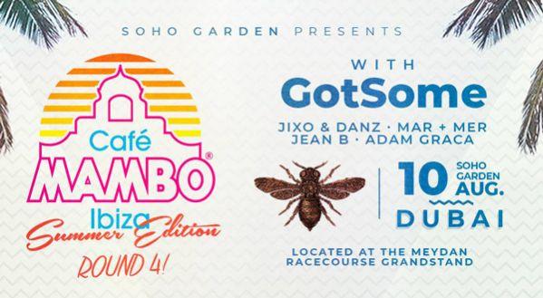 Cafe Mambo with GotSome. Friday 10th