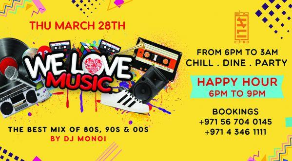 We Love Music : March 28, 2019