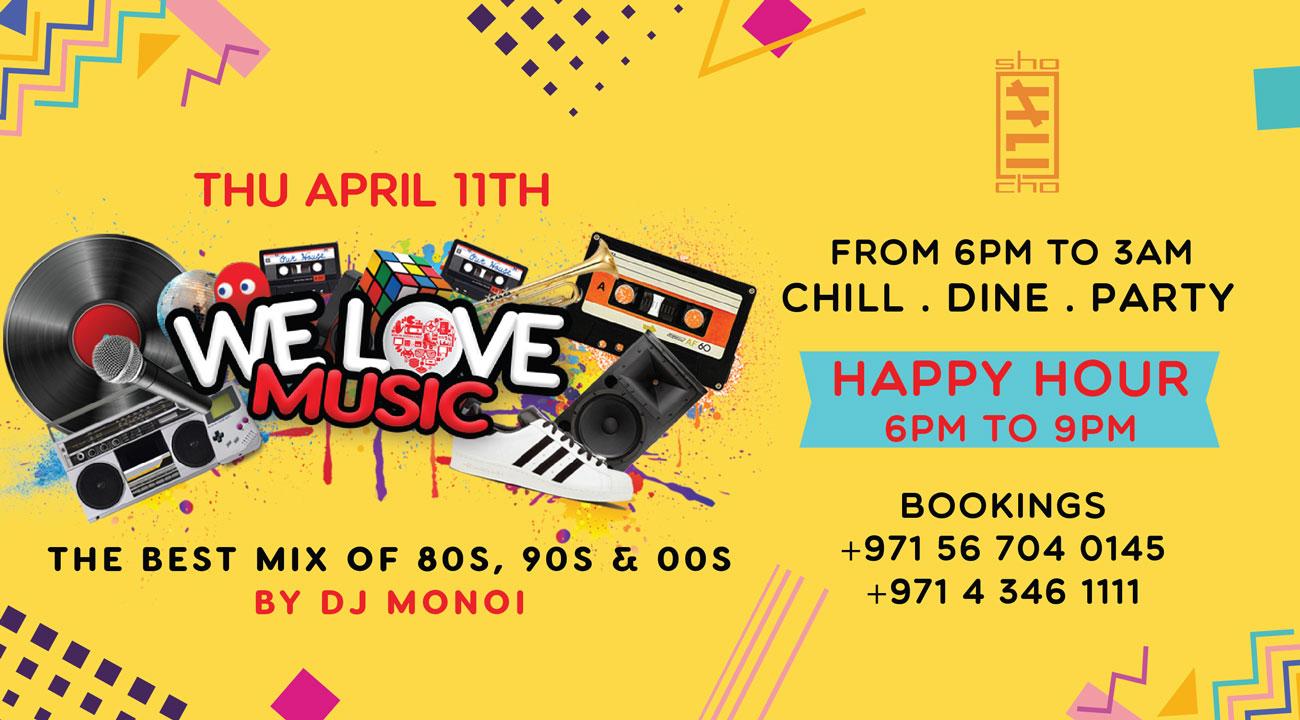 We Love Music: April 11, 2019