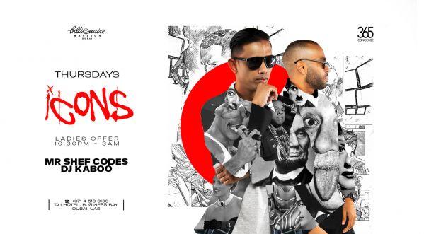 ICONS - EVERY THURSDAY AT BILLIONAIRE MANSION