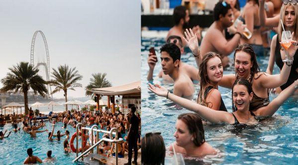 DUBAIS HOTTEST POOL PARTY WILL NOW BE FREE FOR LADIES ALL SUMMER LONG! 