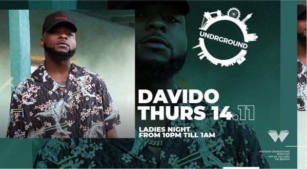 DAVIDO Live at White Dubai Nov 14 2019