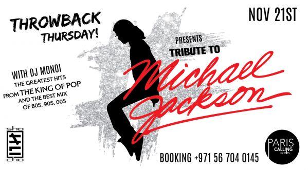 THROWBACK Thursday : Michael Jackson Edition