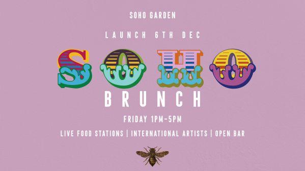 Soho Brunch launch Dec 6 w/ Cafe Mambo afterparty