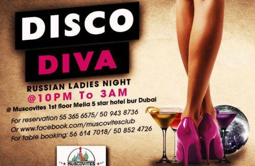 Disco Diva Russian Ladies Night
