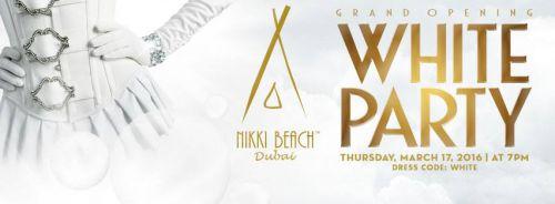 Nikki Beach Dubai's Grand Opening White Party