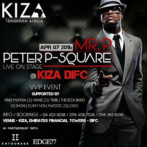 P-Square "MR.P" LIVE IN KIZA DUBAI