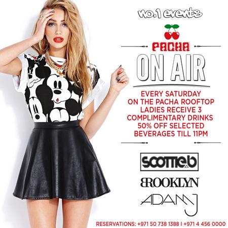 Pacha On Air : Pacha Rooftop, RnB & HipHop Nights Every Saturday