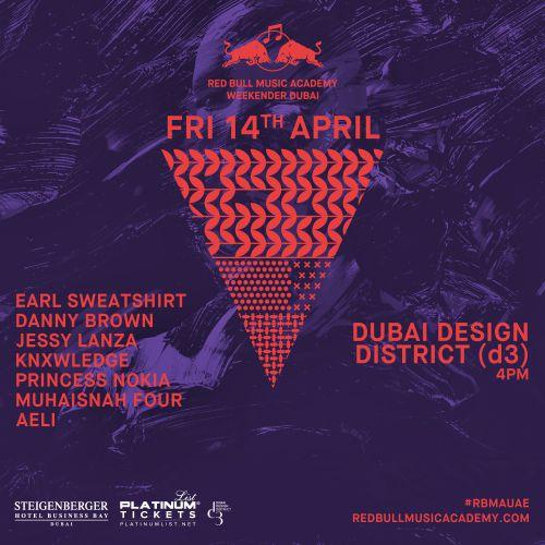 RED BULL MUSIC ACADEMY WEEKENDER DUBAI 2017