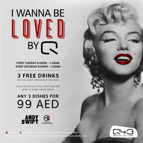 I Wanna Be Loved By Q ladies' night with DJ Andy Swift