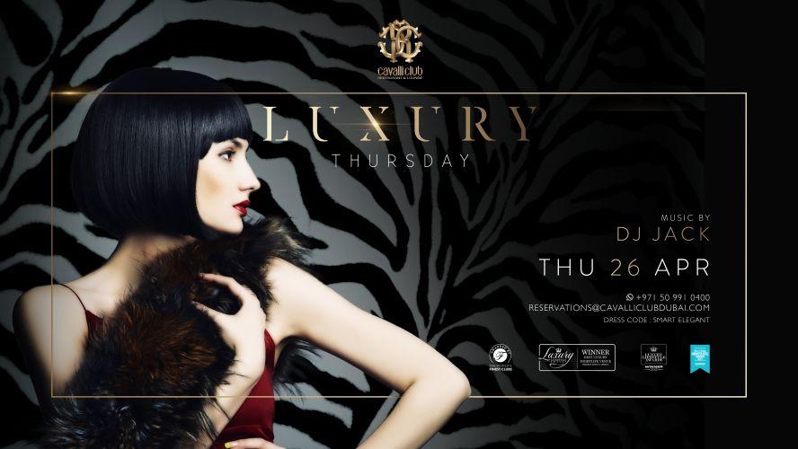 Clubbing Luxury Thursday w/ DJ Jack