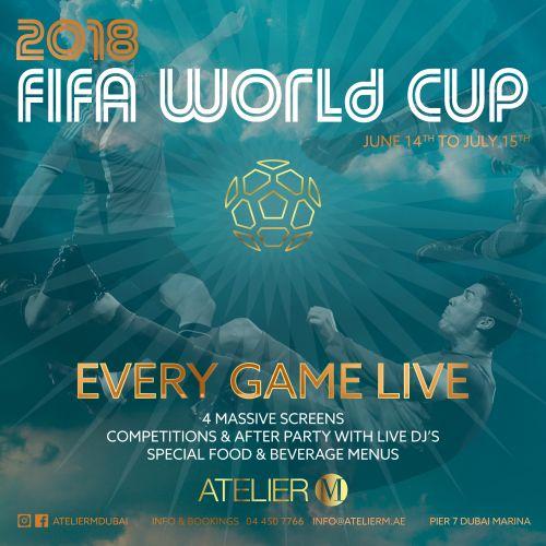 FOOTBALL FAN ZONE FOR FIFA WORLD CUP AT ATELIER M