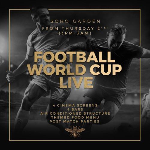 Football World Cup Live at Soho Garden