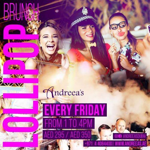 The Best Party Brunch in Dubai' - Every Friday 1 - 4 PM