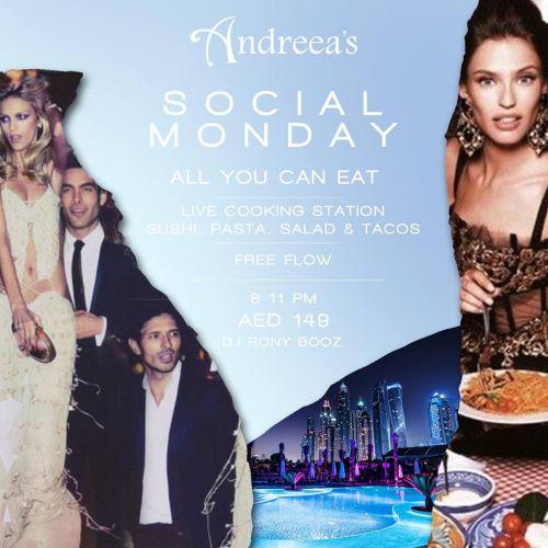 Social Monday l All you can EAT & Drink!