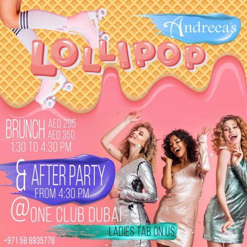 Lollipop - The Best Party Brunch & AFTER PARTY in Dubai