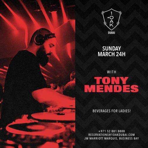 1-Oak Sunday w/ DJ Tony Mendes