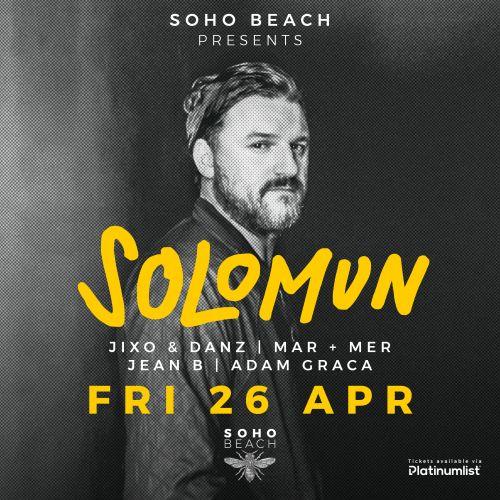 Solomun at Soho Beach