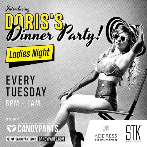 Doris's Dinner Party • Every Tuesday • STK Dubai Downtown