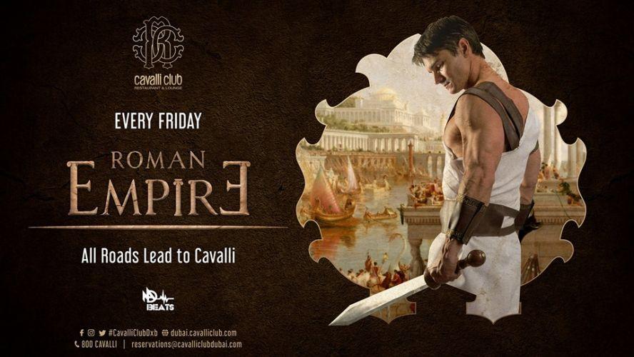 Roman Empire Fridays by Cavalli Club Dubai