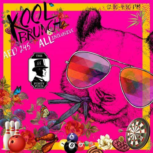 KOOL Brunch - Every Friday AED 245 with house bevs