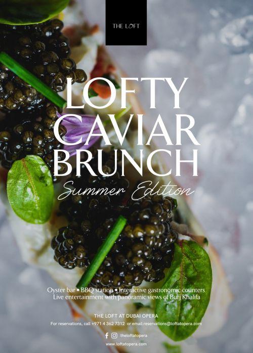 Lofty Caviar Brunch