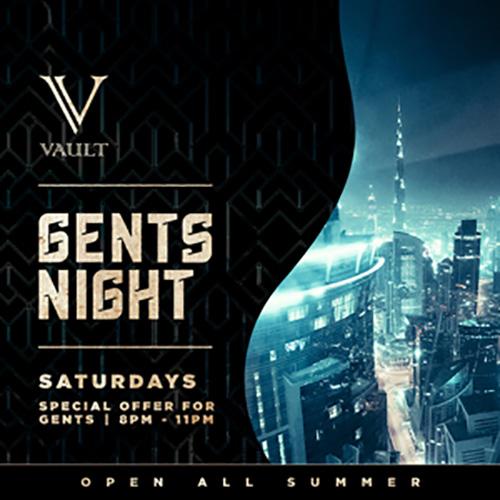 Gent's Night at Vault