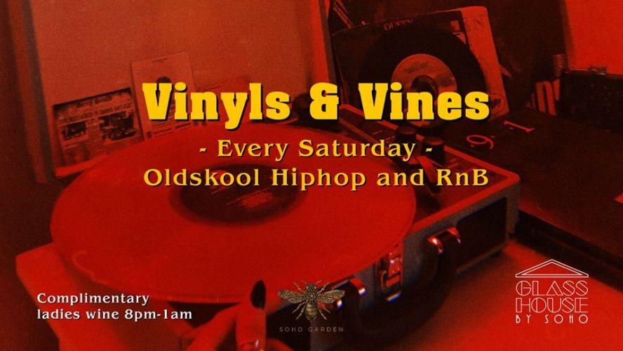 Vinyls & Vines - Saturdays at The Glasshouse