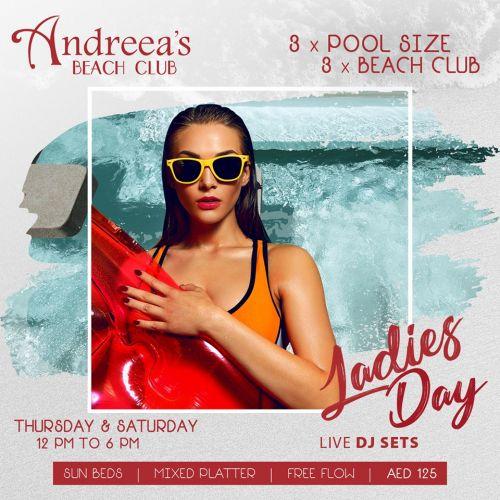 Andreea's Beach Club Ladies day