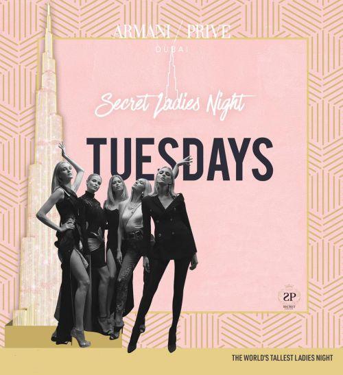SECRET | LADIES NIGHT - Open bar for the ladies