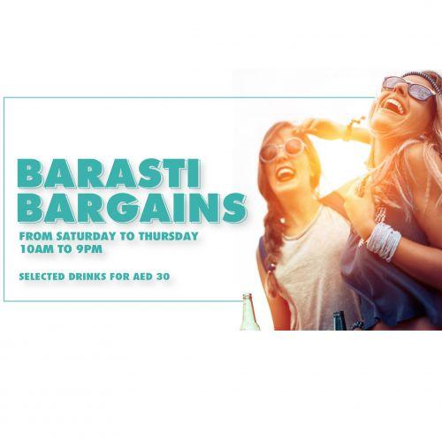 Barasti Bargains | Saturday - Thursday