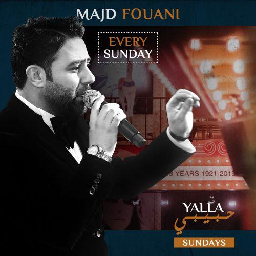Majd Fouani every Sunday