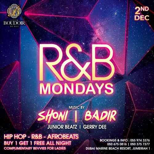 R&B Mondays at Club Boudoir