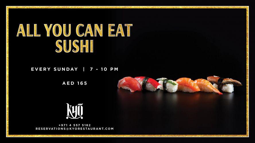 KYO | All You Can Eat Sushi